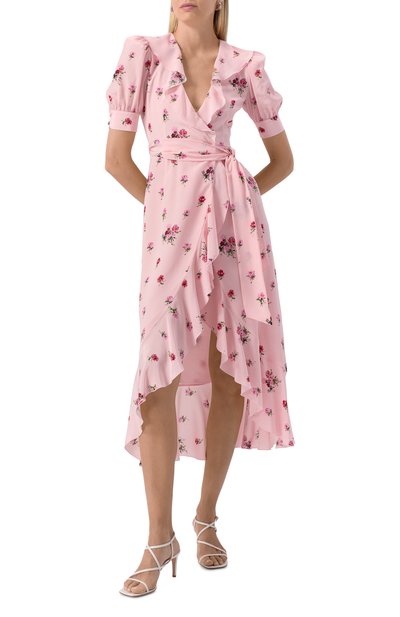 Шелковое платье ALESSANDRA RICH, арт. FABX4006-F4466, фото 2