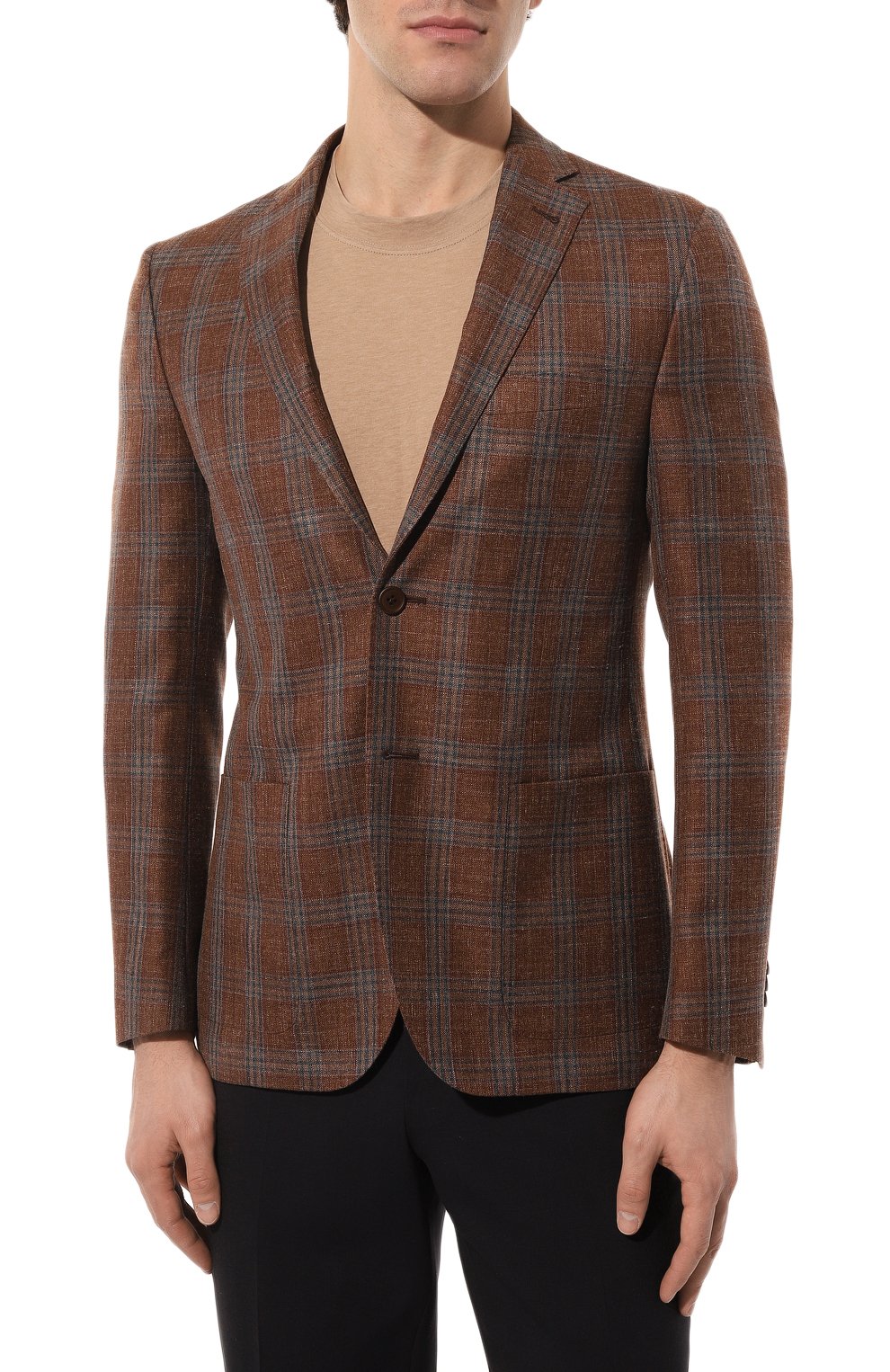 Пиджак из шерсти и шелка CORNELIANI, арт. 91X002-3116206, фото 3