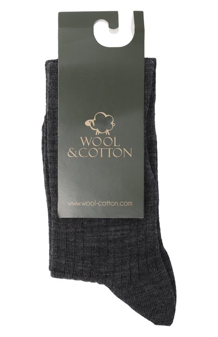 Шерстяные носки WOOL AND COTTON, арт. NNRU-R03
