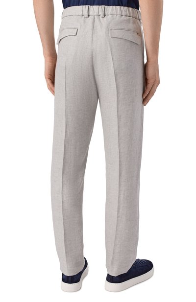 Льняные брюки PAUL&SHARK, арт. 26414057_001, фото 4