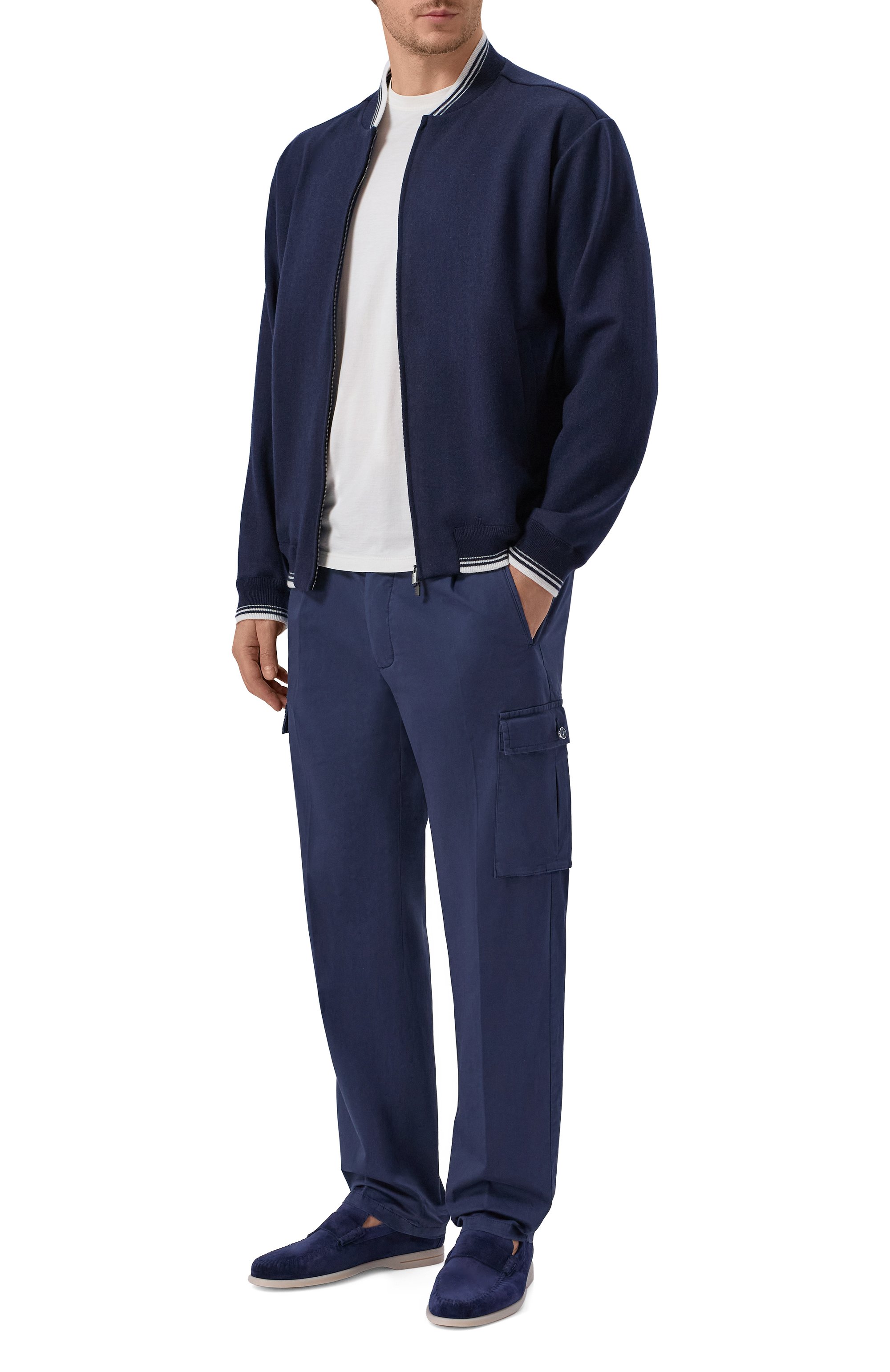 Замшевые лоферы switz moc BALLY, арт. MSF0L6/SU044, фото 2