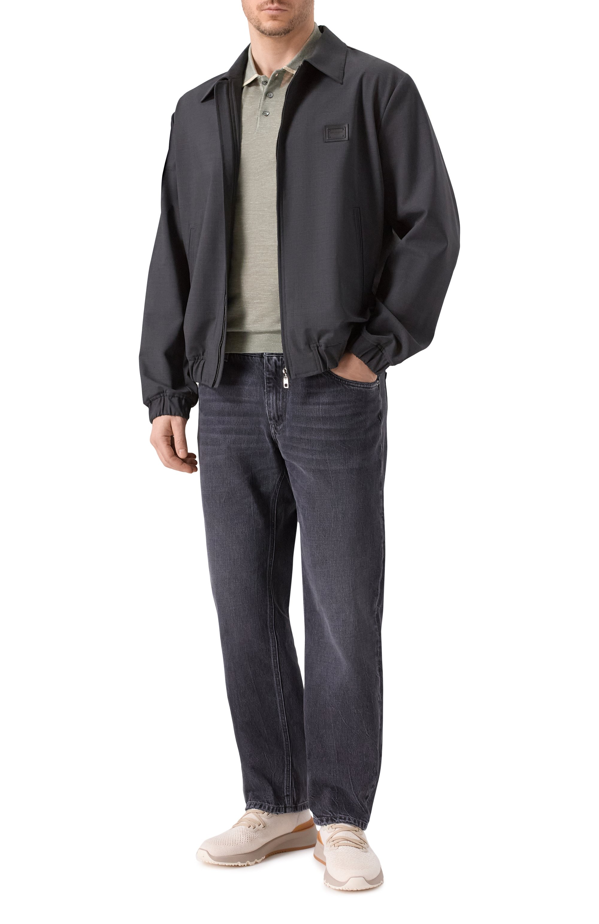 Поло из шерсти и шелка CORNELIANI светло-зеленого цвета по цене 86900 руб., арт. 27M545/2725130, фото 2 Поло из шерсти и шелка CORNELIANI, арт. 27M545/2725130, фото 2