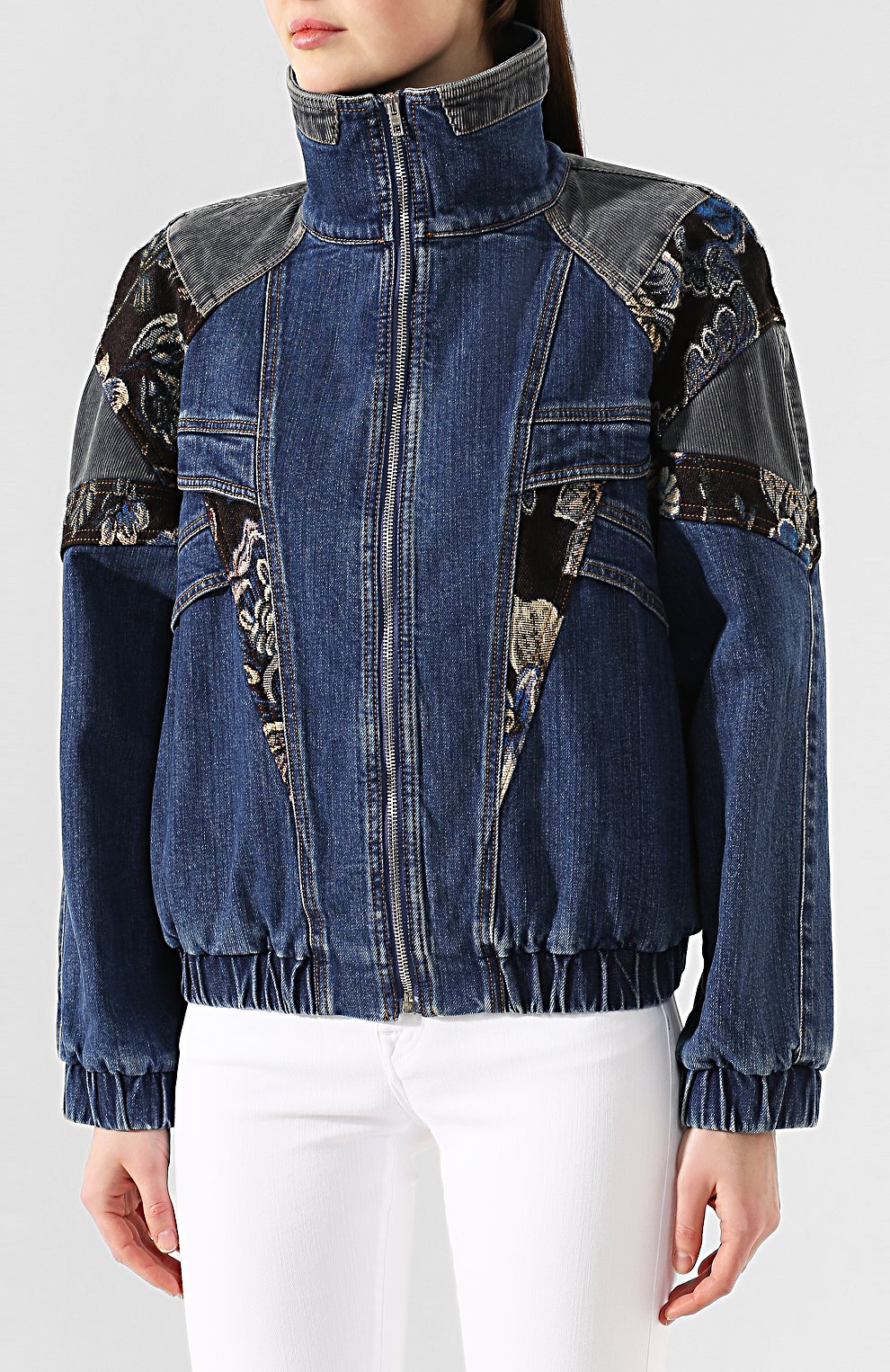 Джинсовая куртка STELLA MCCARTNEY темно-синего цвета по цене 158500 руб., арт. 600319/SNH62, фото 3 Джинсовая куртка STELLA MCCARTNEY, арт. 600319/SNH62, фото 3