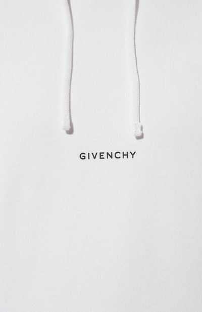 Хлопковое худи GIVENCHY белого цвета по цене 99500 руб., арт. BMJ0HC3Y9Z, фото 5 Хлопковое худи GIVENCHY, арт. BMJ0HC3Y9Z, фото 5