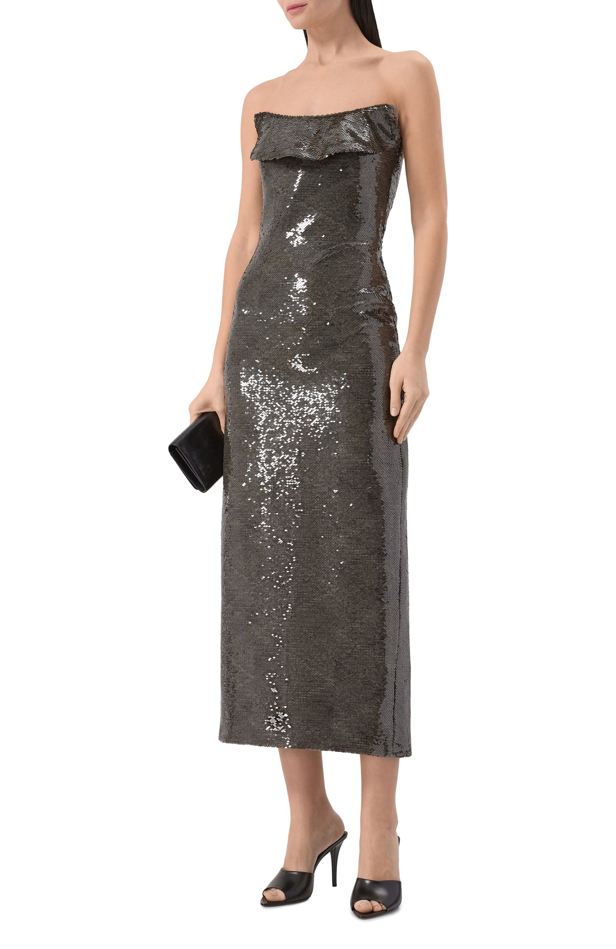 Платье с отделкой пайетками SASHA KIM, арт. SK-00001777, фото 2
