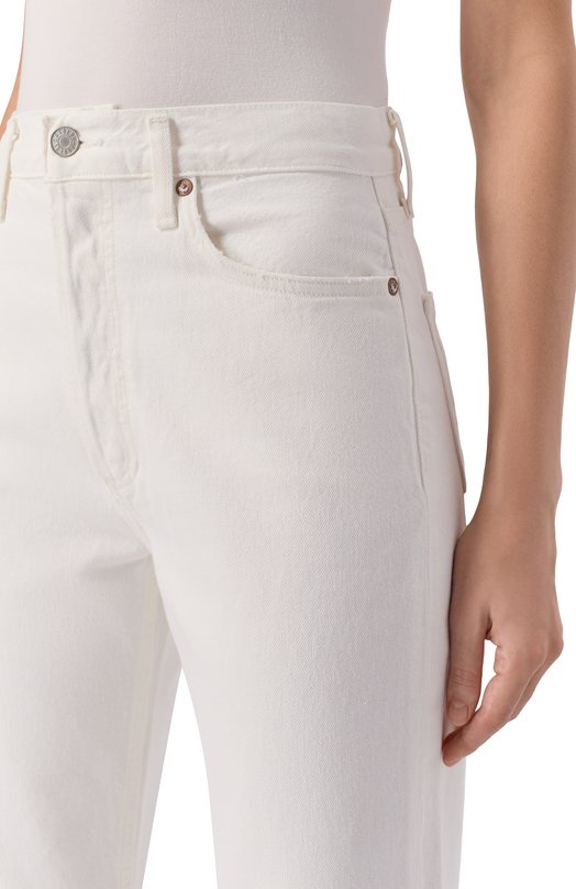 Джинсы 90’s Pinch Waist Agolde A154D1183 Белый  A154D1183 Фото 5