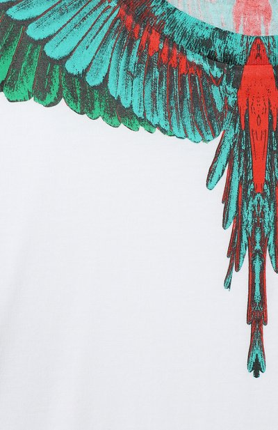 Хлопковая футболка MARCELO BURLON KIDS OF MILAN, арт. 20I/B/MB/1108/0010/8-14Y, фото 3