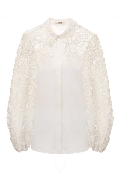 Льняная блузка DOROTHEE SCHUMACHER, арт. 148703, фото 1