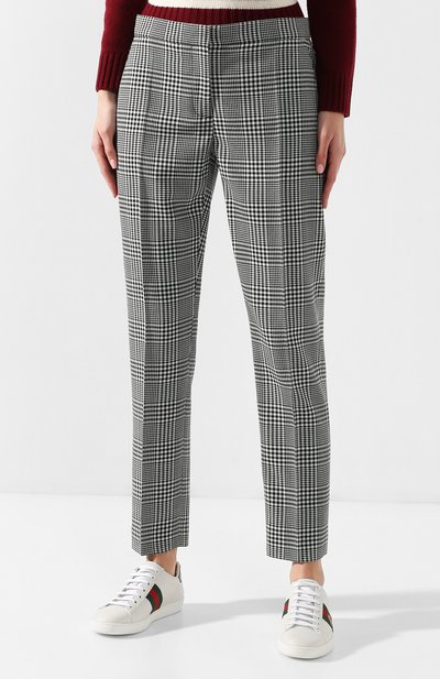 Шерстяные брюки BURBERRY, арт. 8008259, фото 3