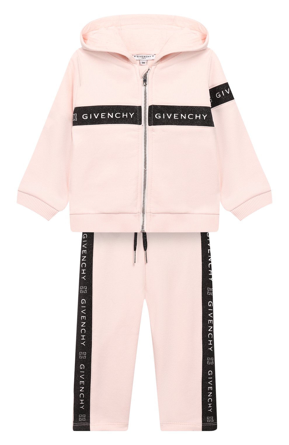 Комплект из кардигана и брюк GIVENCHY розового цвета по цене 42450 руб., арт. H08020, фото 1 Комплект из кардигана и брюк GIVENCHY, арт. H08020, фото 1