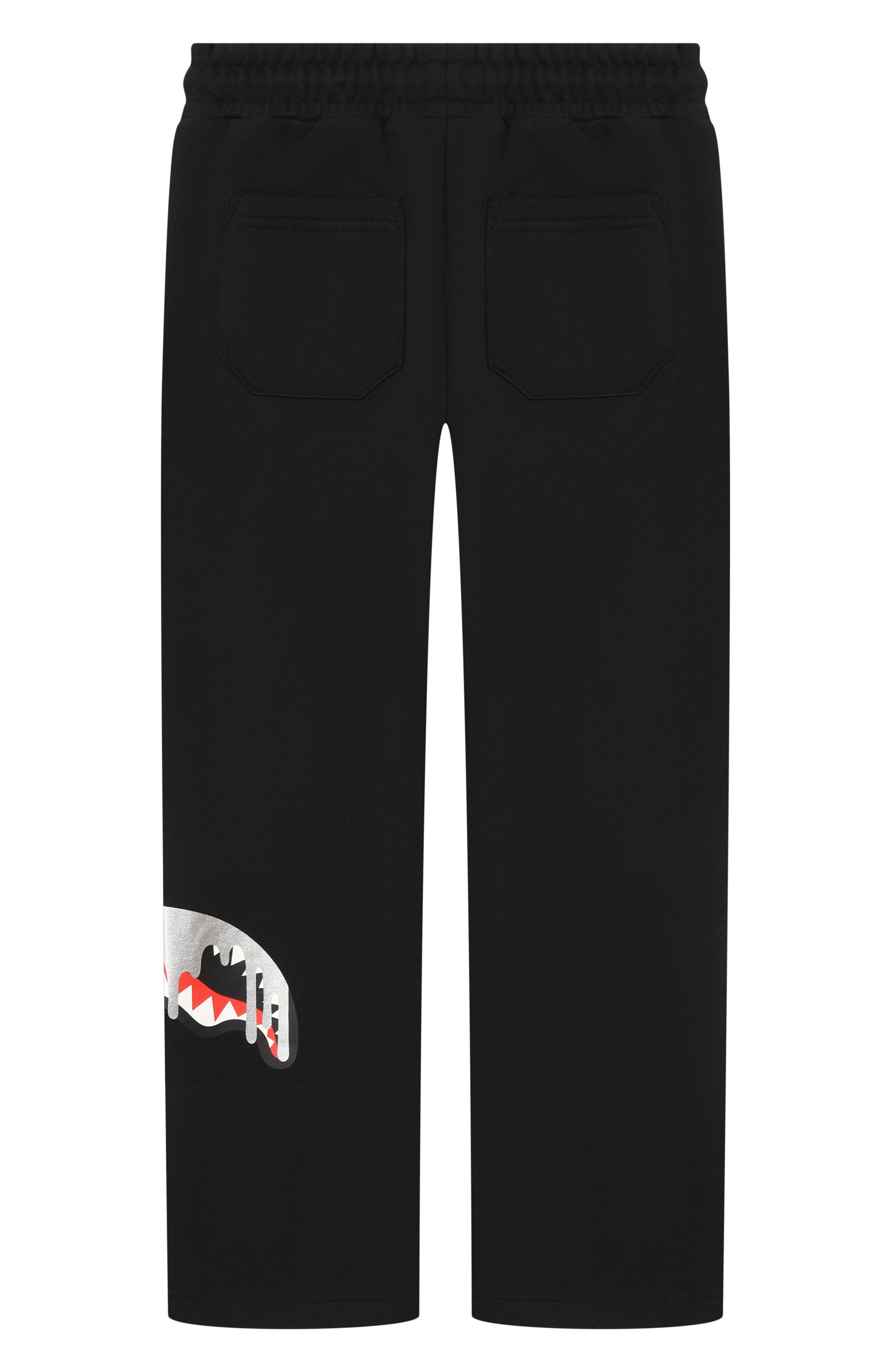 Хлопковые брюки SPRAYGROUND, арт. SPY1574GBLK/SILVER DRIP 0VER PANTS BLACK, фото 2