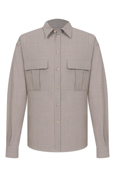 Мужская шерстяная рубашка DOLCE & GABBANA, арт. G50J2T/HU2BP