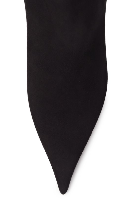 Замшевые ботильоны Devotion 105 Dolce & Gabbana CT1084/A1275 Чёрный  CT1084/A1275 Фото 6