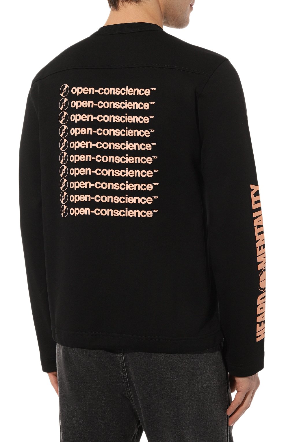 Хлопковый свитшот DIESEL, арт. A08560/0EJAB, фото 4