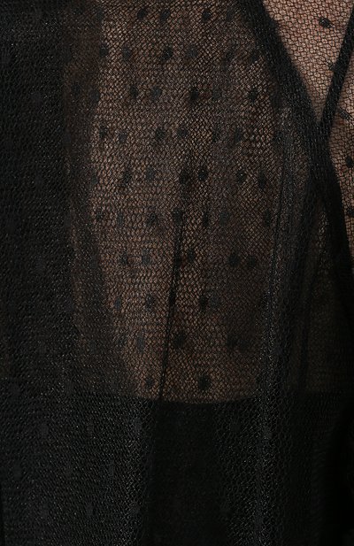 Тренч REDVALENTINO черного цвета по цене 137500 руб., арт. TR3CHA30/428, фото 5 Тренч REDVALENTINO, арт. TR3CHA30/428, фото 5