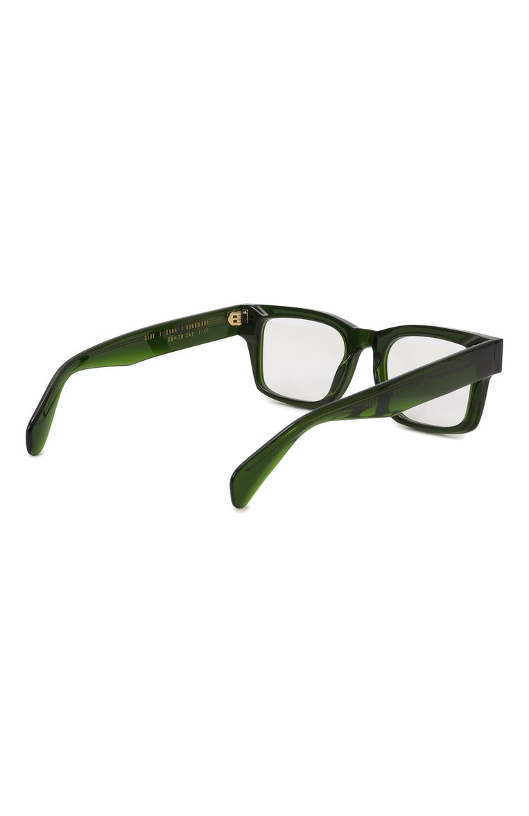 Женские оправа GAST зеленого цвета, арт. CLAY PINE GREEN CY04 | Фото 4 (Региональные ограничения белый список (Axapta Mercury): Не проставлено; Нос: Не проставлено; Тип очков: Оправа; Материал: Пластик; Очки форма: Прямоугольные; Оптика Гендер: оптика-женское)