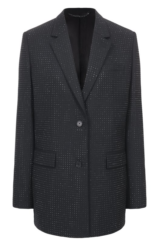 Жакет с отделкой стразами The Kooples FVES31061K Чёрный FVES31061K