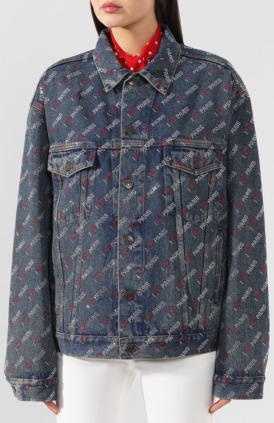 Джинсовая куртка BALENCIAGA, арт. 583430/TDW15, фото 3