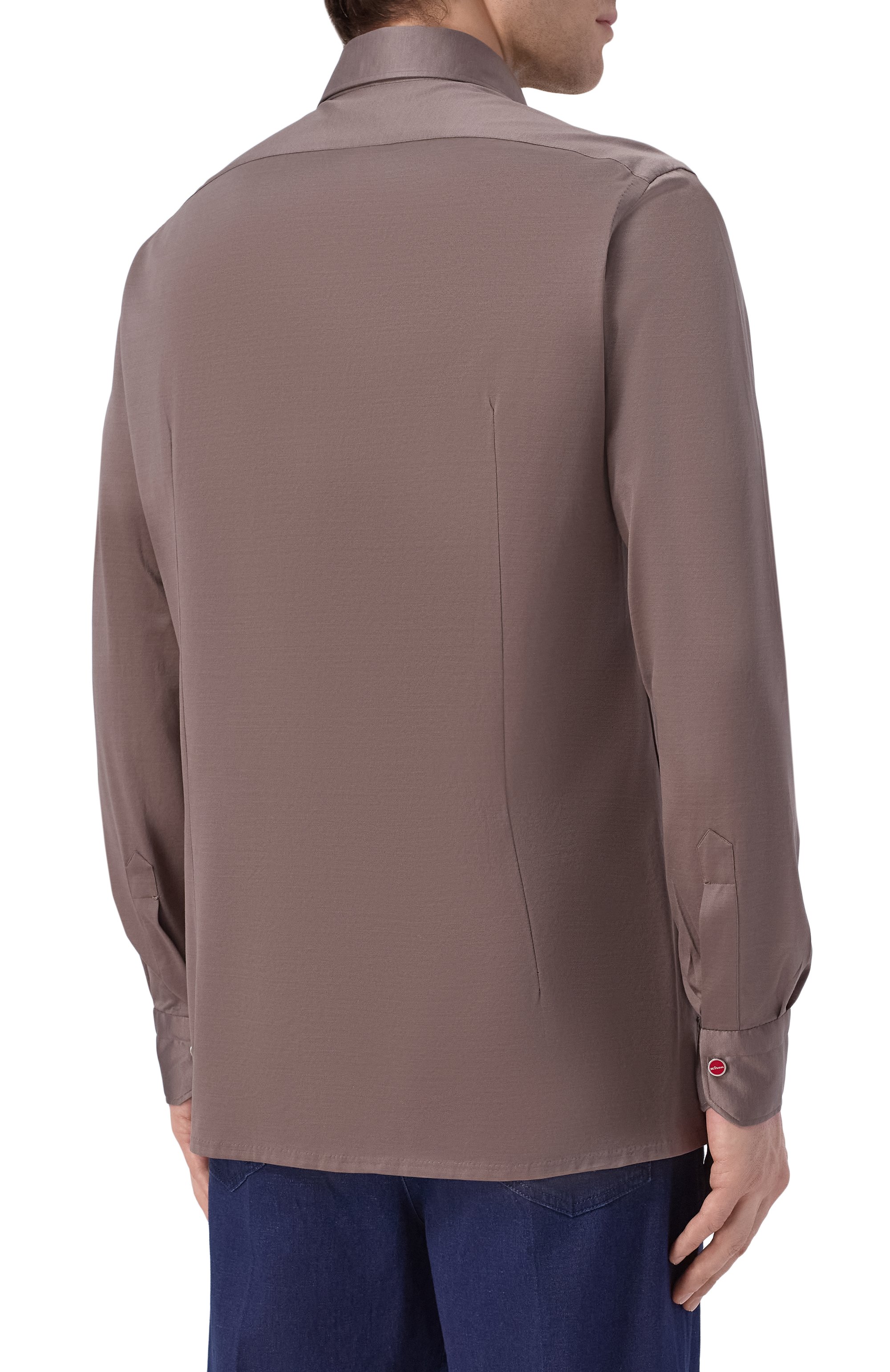 Хлопковая рубашка KITON, арт. UMCNERPH09665, фото 4