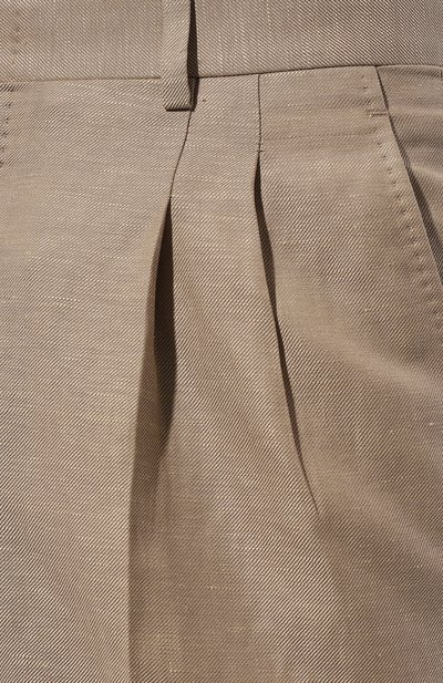 Шорты из шерсти и льна BRIONI, арт. RPAW0L/PBA43, фото 5