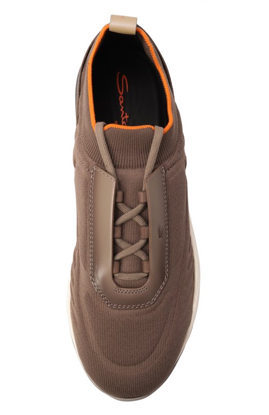 Комбинированные кроссовки Innova Santoni MBIG22132BGRTH0D Коричневый  MBIG22132BGRTH0D Фото 6