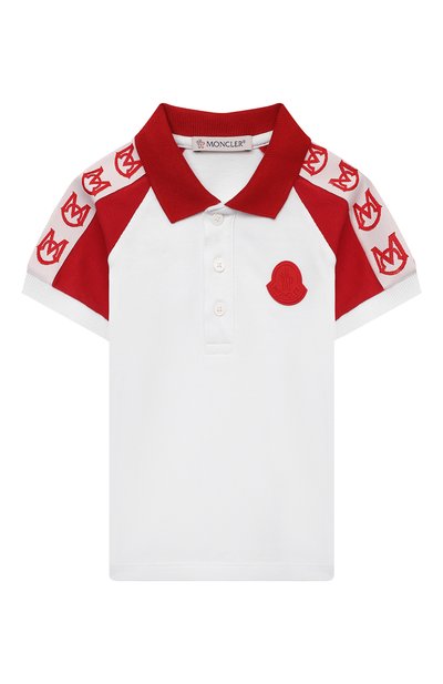 Хлопковое поло MONCLER, арт. G1-951-8A705-20-8496F, фото 1