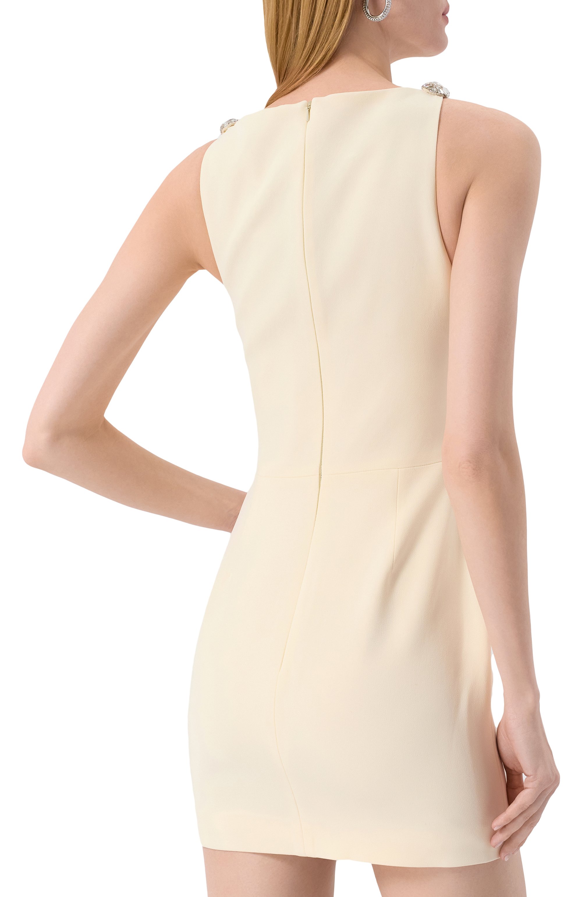 Платье с отделкой стразами DAVID KOMA, арт. RE25DK48D, фото 4