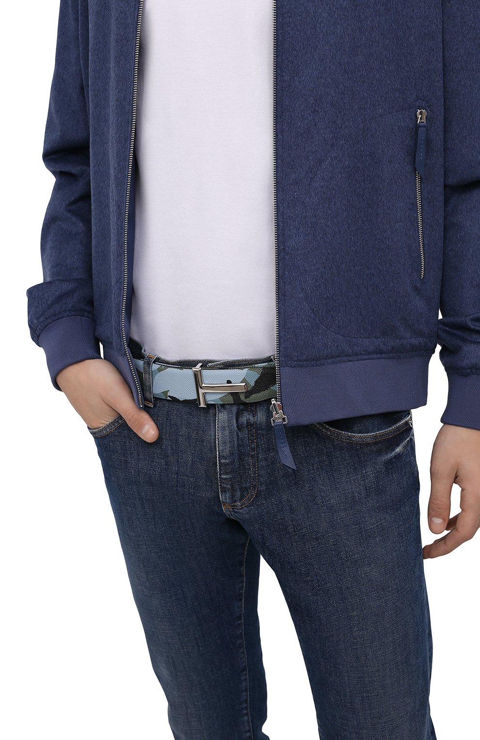 Кожаный ремень TOM FORD, арт. TB178P-ICL042, фото 2