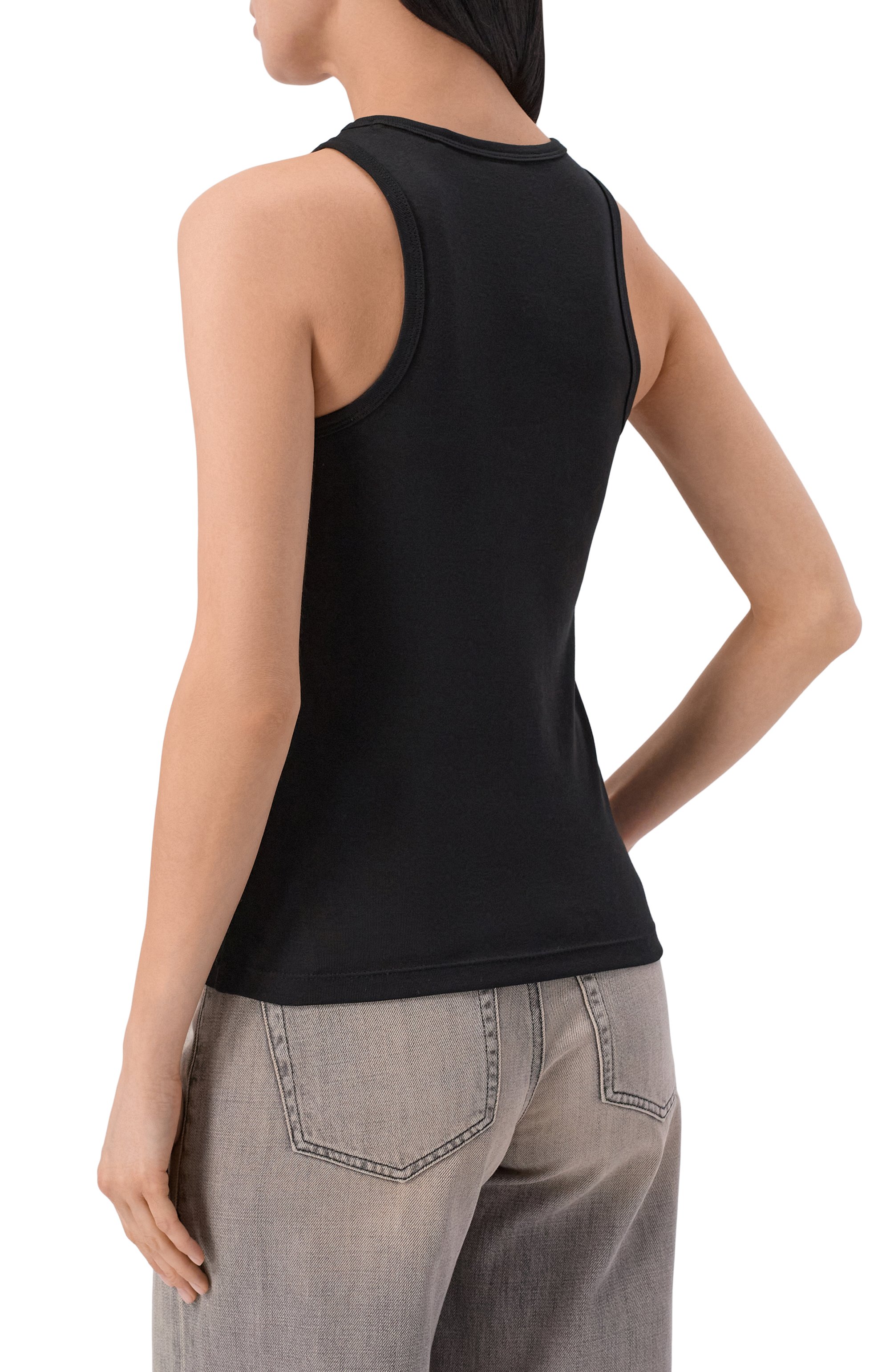 Хлопковая майка HUGO BLUE, арт. 50560792, фото 4