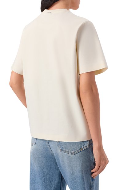 Хлопковая футболка BOSS, арт. 50552064, фото 4