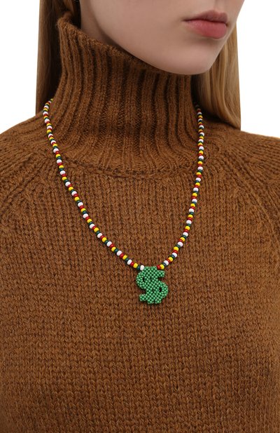 Колье зеленый доллар HIAYNDERFYT, арт. 1-5DLRGRN, фото 2