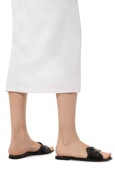 Кожаные шлепанцы GIANVITO ROSSI, арт. G15060.05CU0.VERNER0, фото 1