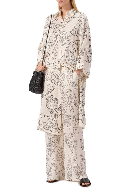 Шелковое платье ХОХЛОМА Х АЛЕНА АХМАДУЛЛИНА, арт. WTD2112, фото 2