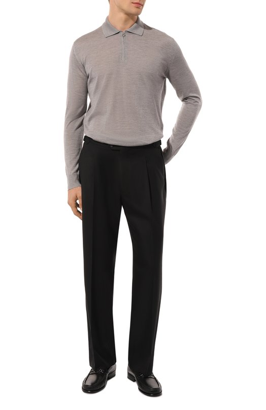 Кожаные лоферы Roberto Cavalli Чёрный, фото 2