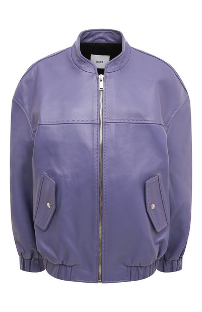 Женский кожаный бомбер BATS, арт. FW22_BM/002