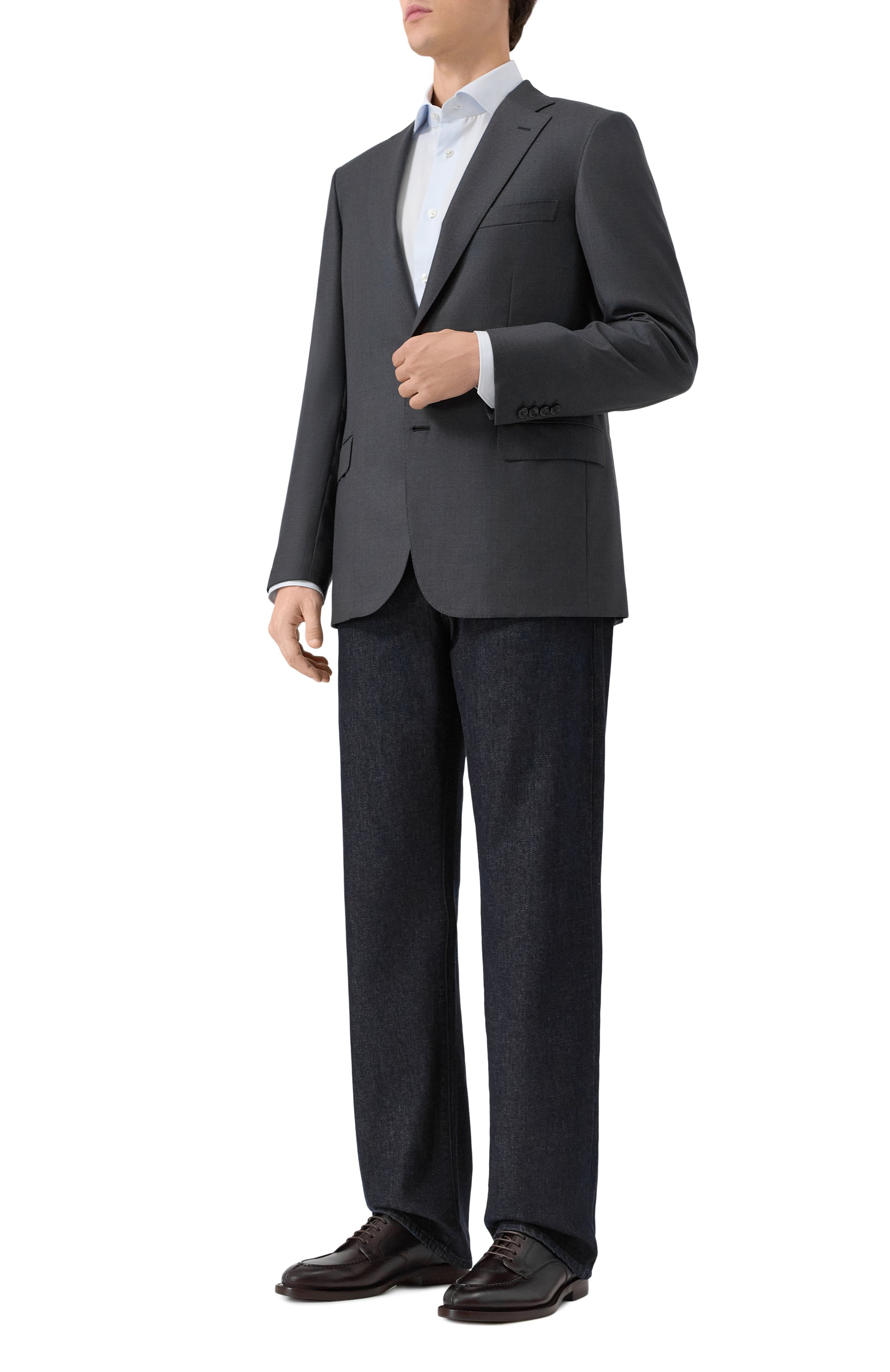 Шерстяной пиджак BRIONI, арт. RA000L/P5AMI_1, фото 3