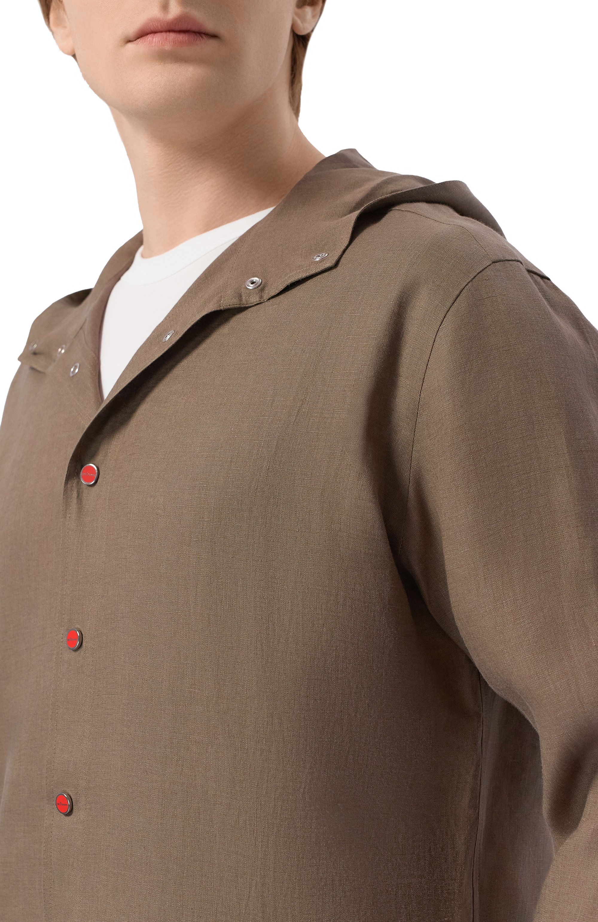 Льняная рубашка KITON, арт. UMCMARH09701, фото 5