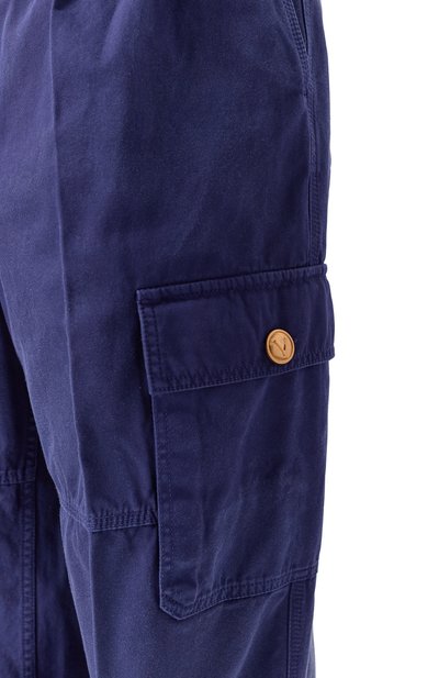 Хлопковые брюки-�карго VALENTINO, арт. 7V3DD04D/B2P, фото 5