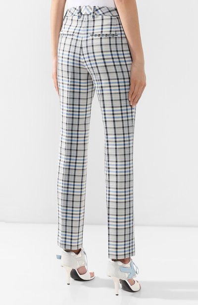 Хлопковые брюки OFF-WHITE серого цвета по цене 38500 руб., арт. 0WCA060S19D700449900, фото 4 Хлопковые брюки OFF-WHITE, арт. 0WCA060S19D700449900, фото 4