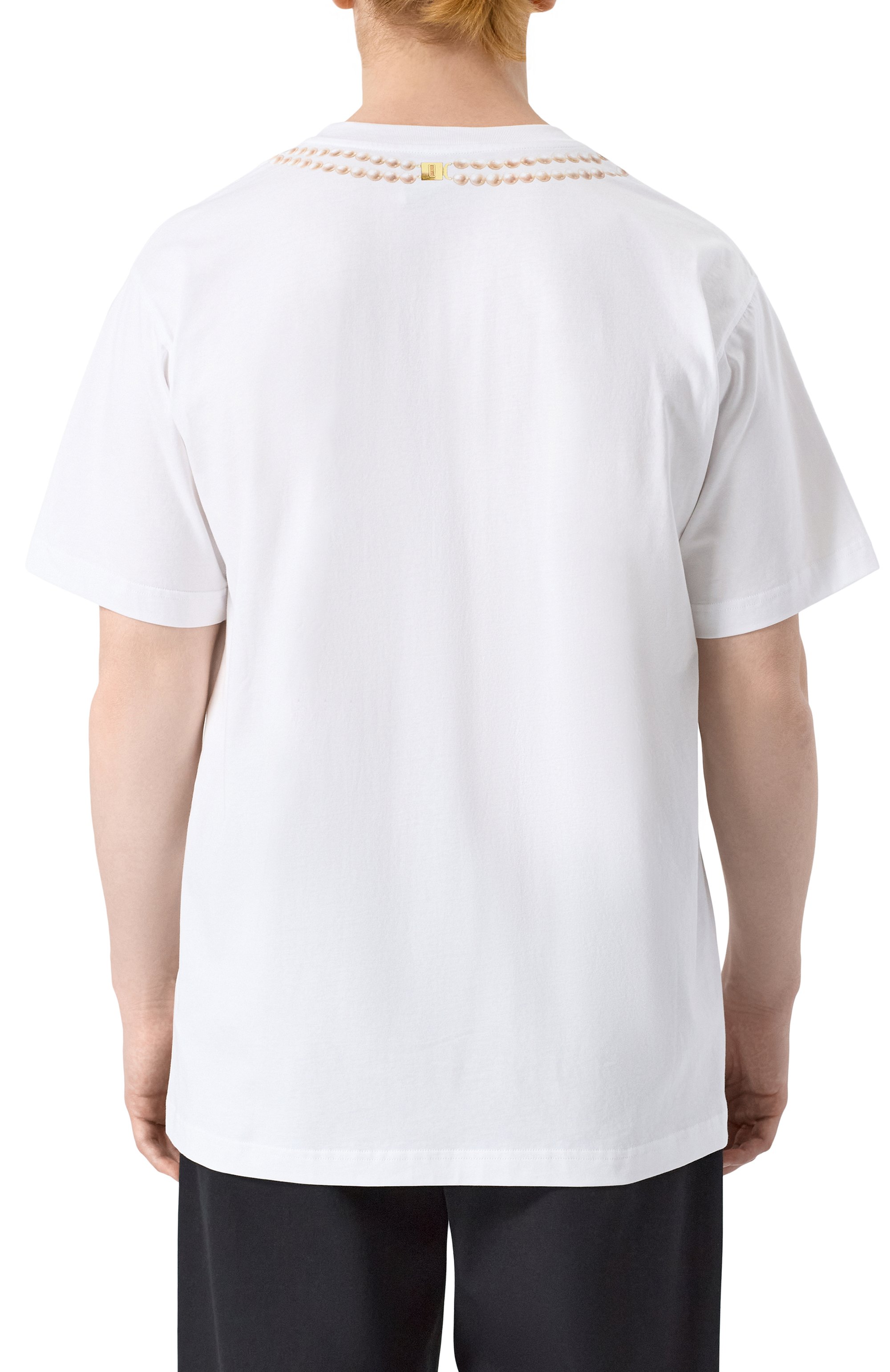 Хлопковая футболка MOSCHINO, арт. J0707/0241, фото 4