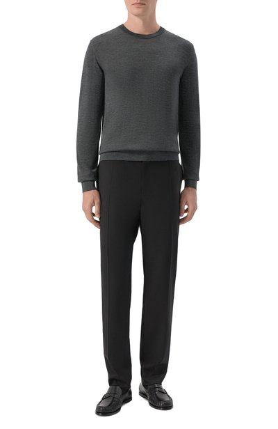 Шерстяные брюки DOLCE & GABBANA, арт. GY6FET/FUBG4, фото 2