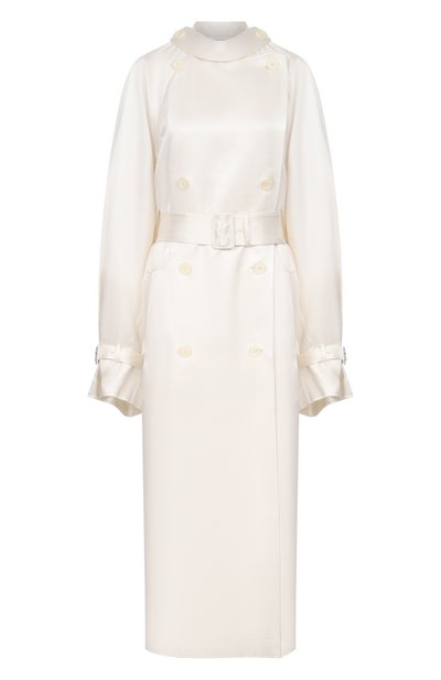 Женский атласный тренч TOTEME, арт. 262-WR00288-FB0526