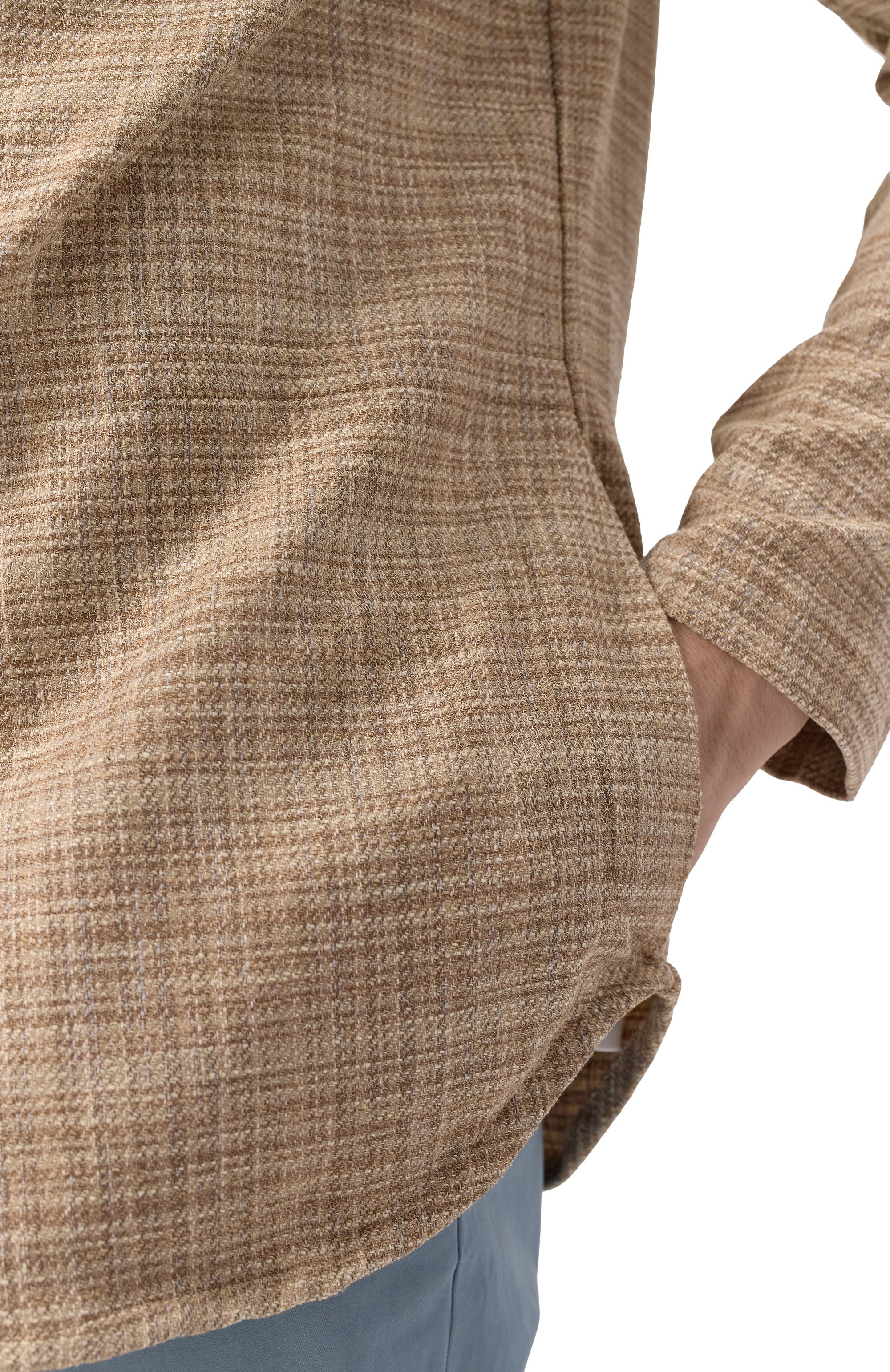 Рубашка из шерсти и шелка KITON, арт. UMCPETEK0617E18, фото 5