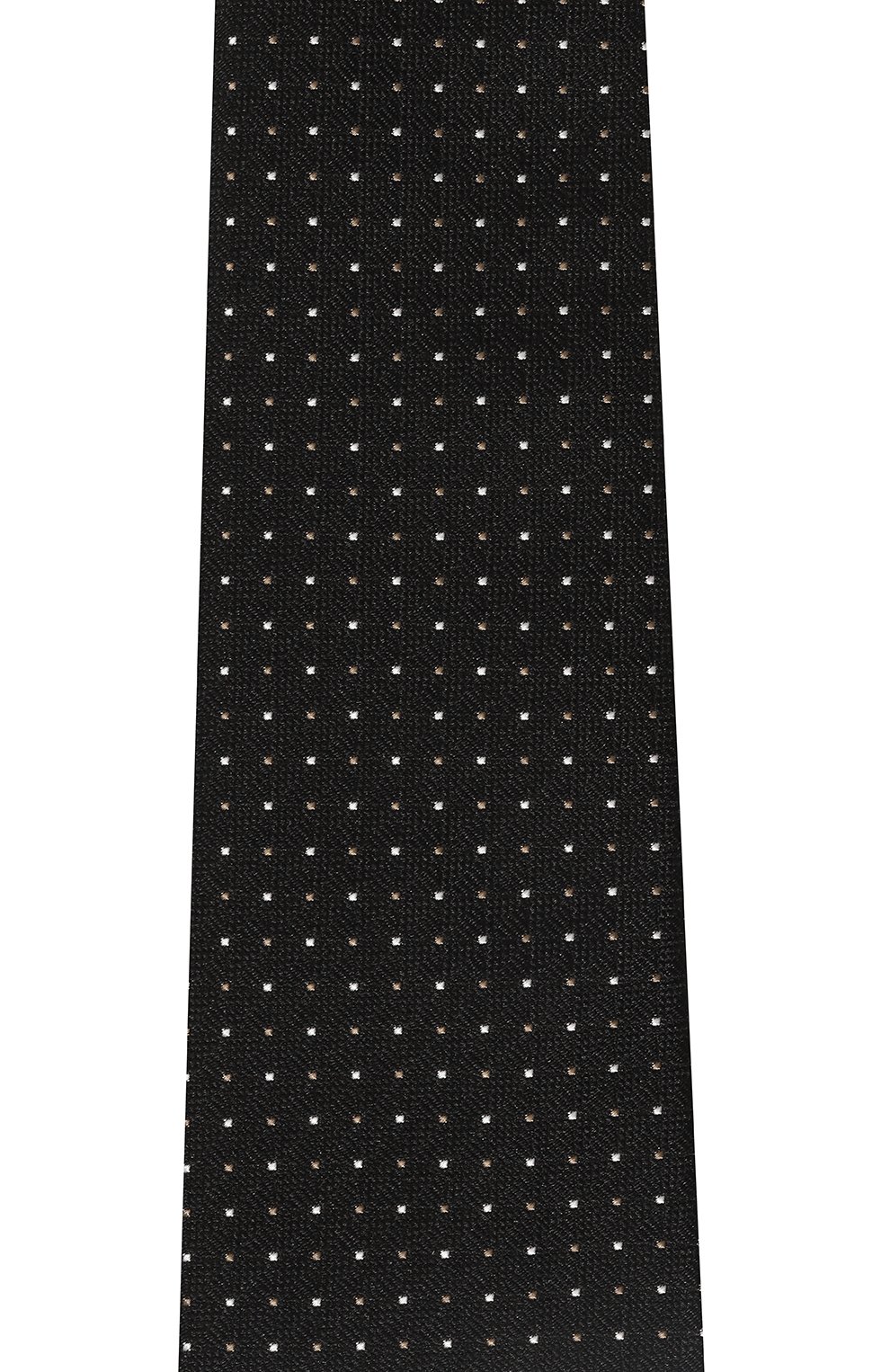 Шелковый галстук EMPORIO ARMANI черного цвета по цене 14500 руб., арт. 340275/4R646, фото 4 Шелковый галстук EMPORIO ARMANI, арт. 340275/4R646, фото 4