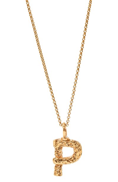 Подвеска на цепочке alphabet p CHLOÉ, арт. CHC20SF02PCB7, фото 3