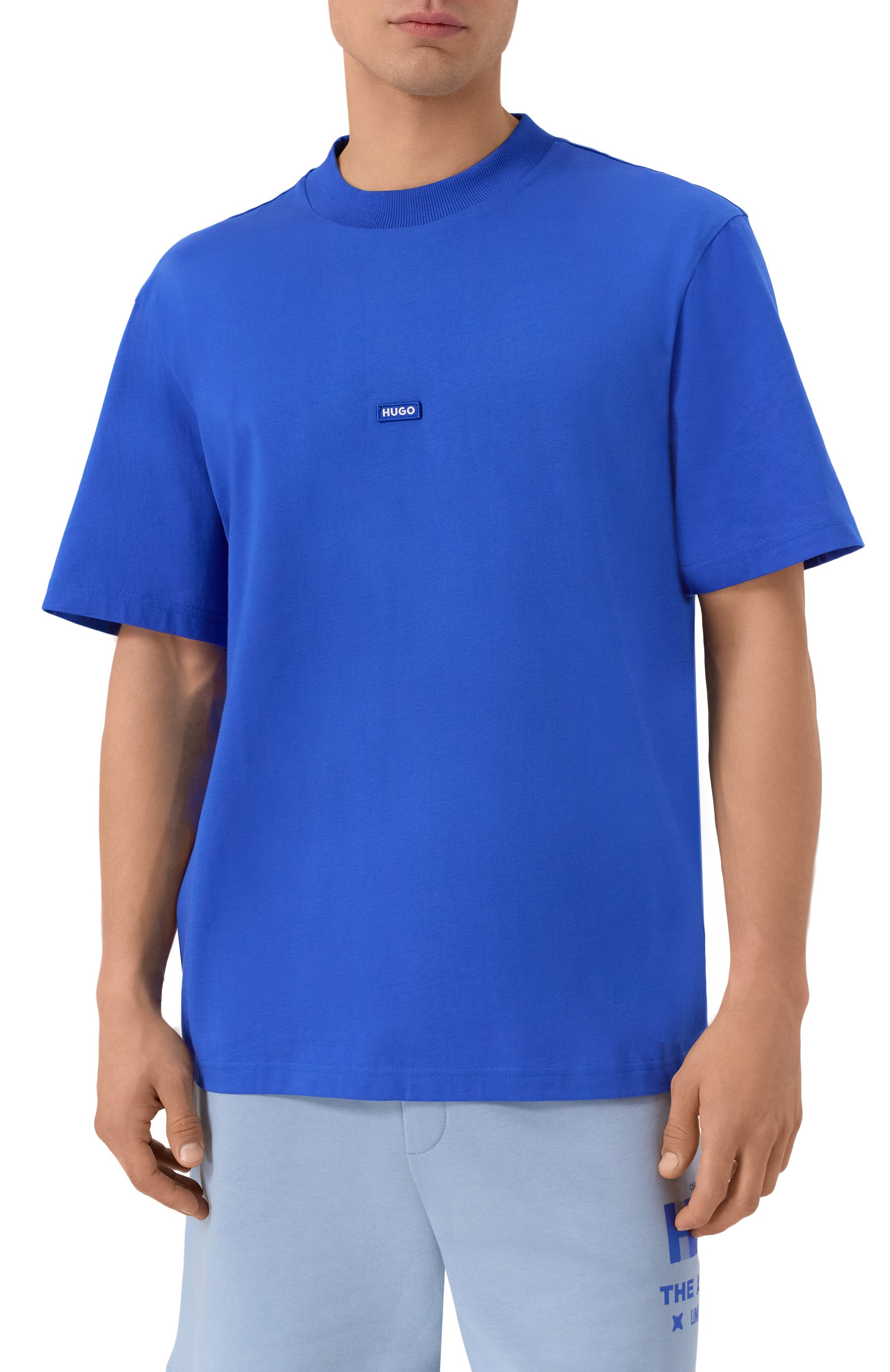 Хлопковая футболка HUGO BLUE, арт. 50509991, фото 3