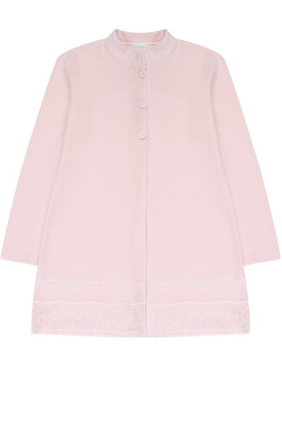 Хлопковый халат с кружевной отделкой LA PERLA, арт. 54750/8A-14A, фото 1