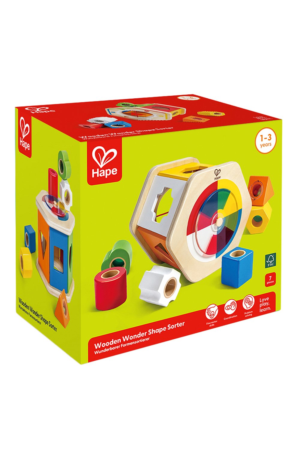 Игрушка-сортер учим цвета HAPE, арт. E0516_HP, фото 2