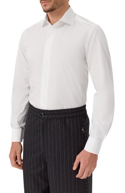 Хлопковая сорочка ZILLI, арт. TUXA01M010046203U, фото 3