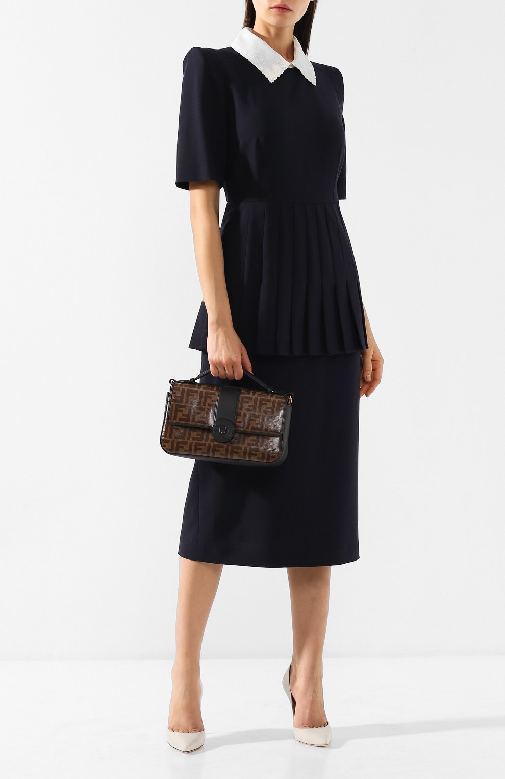 Сумка double f FENDI, арт. 8BT297 A5MP, фото 2